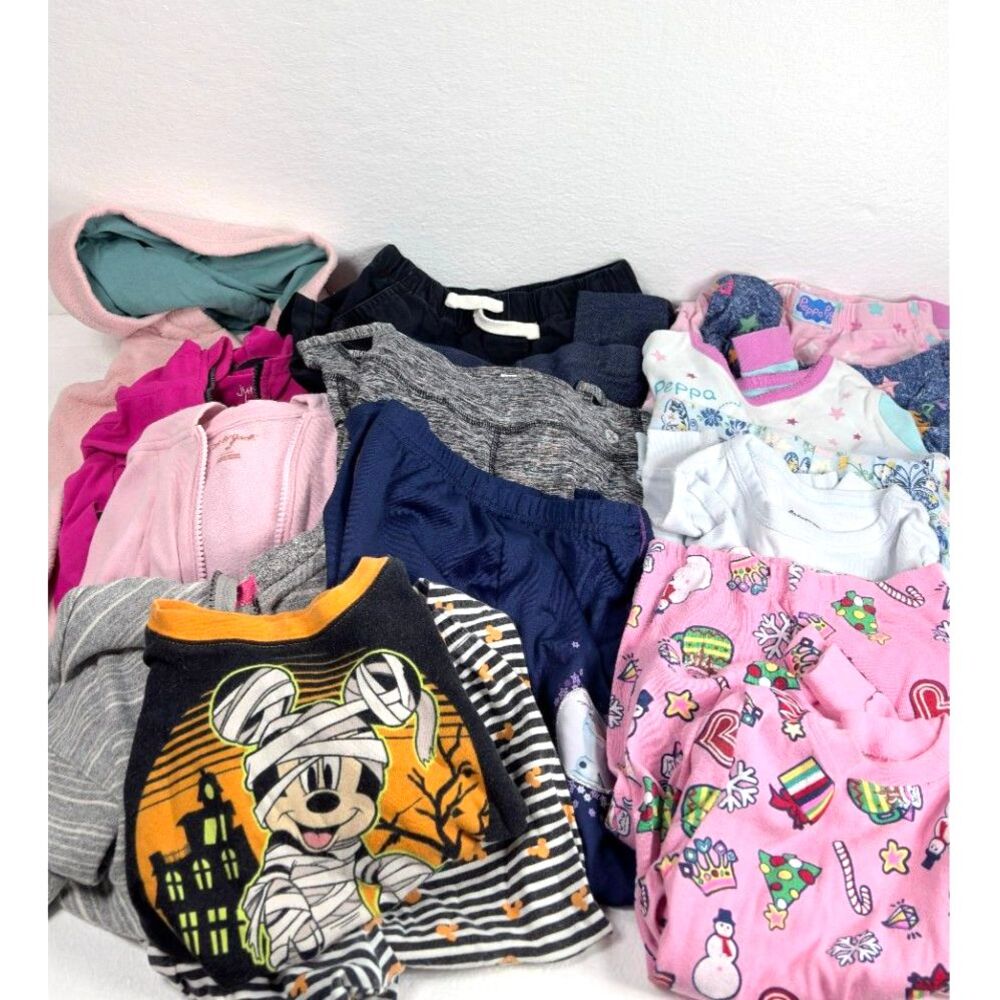 Girls Clothing Bundle Lot Size 4T Gap Disney Peppa Pig 16 Pieces